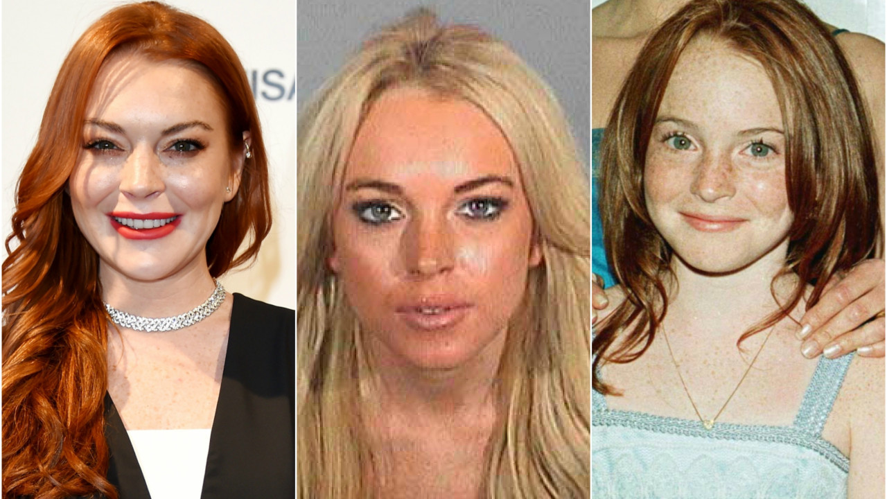 Lindsay Lohan The Actresss 20 Year Transformation