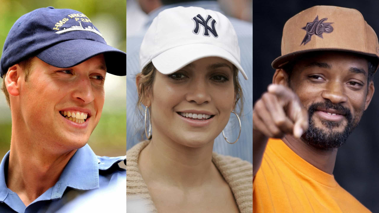 celebrities wearing yankee hats