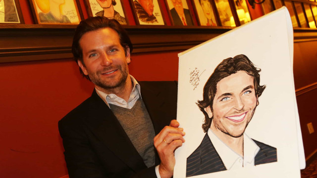 Celebrities and their caricatures