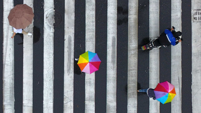 Crosswalk moments across the world