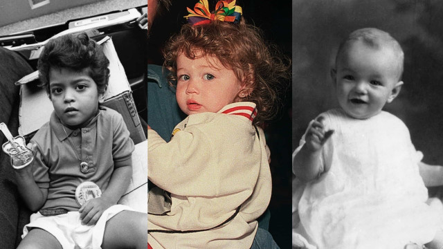 Altijd leuk: kinderfoto's van de sterren
