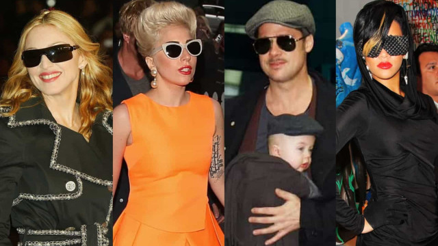 These stars wear their sunglasses at night