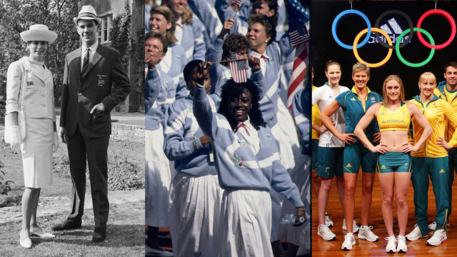 Olympijské dresy v průběhu let