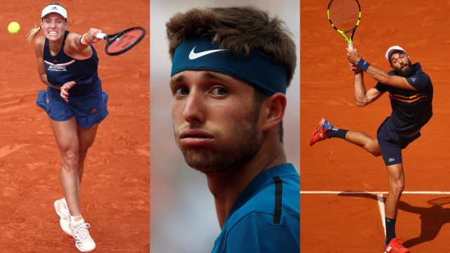 Les plus belles grimaces de Roland-Garros 