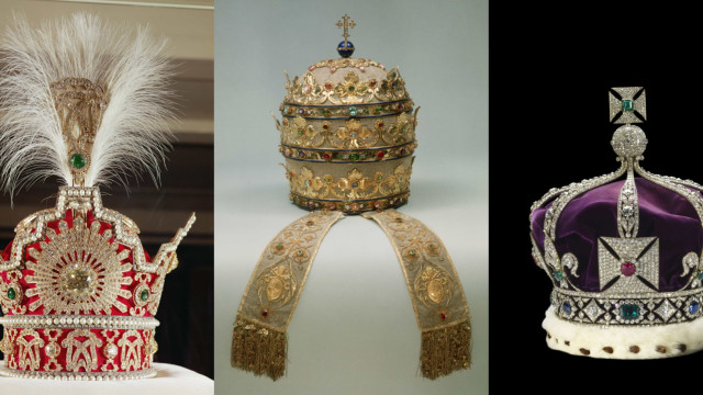 Spectacular royal crowns fit for heads of state