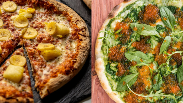 Weird pizza toppings from around the world