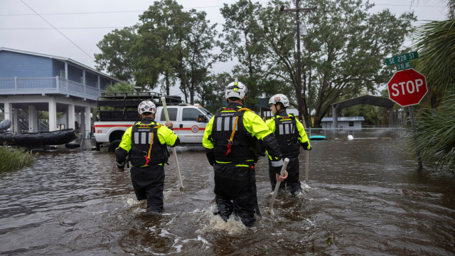 The trail of destruction left by Tropical Storm Debby