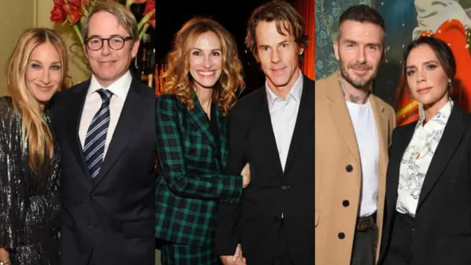 Celebrity couples who don't live together