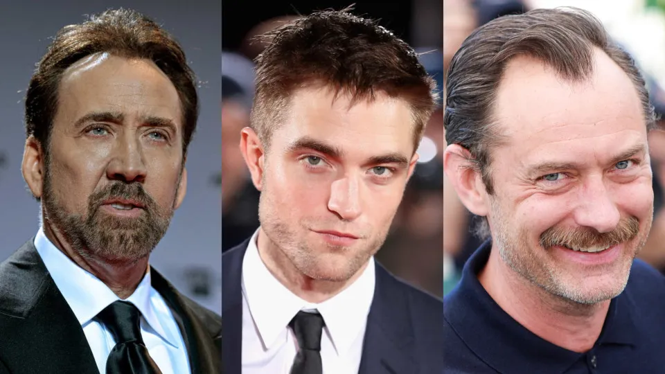 Male celebrities who hide their baldness