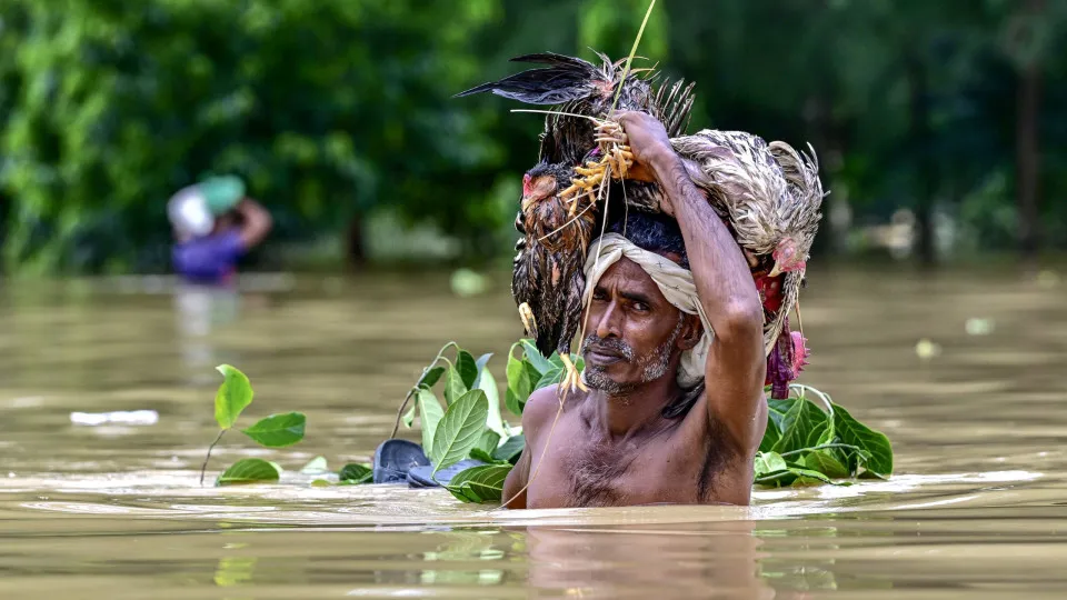 Countries with the highest risk of flooding