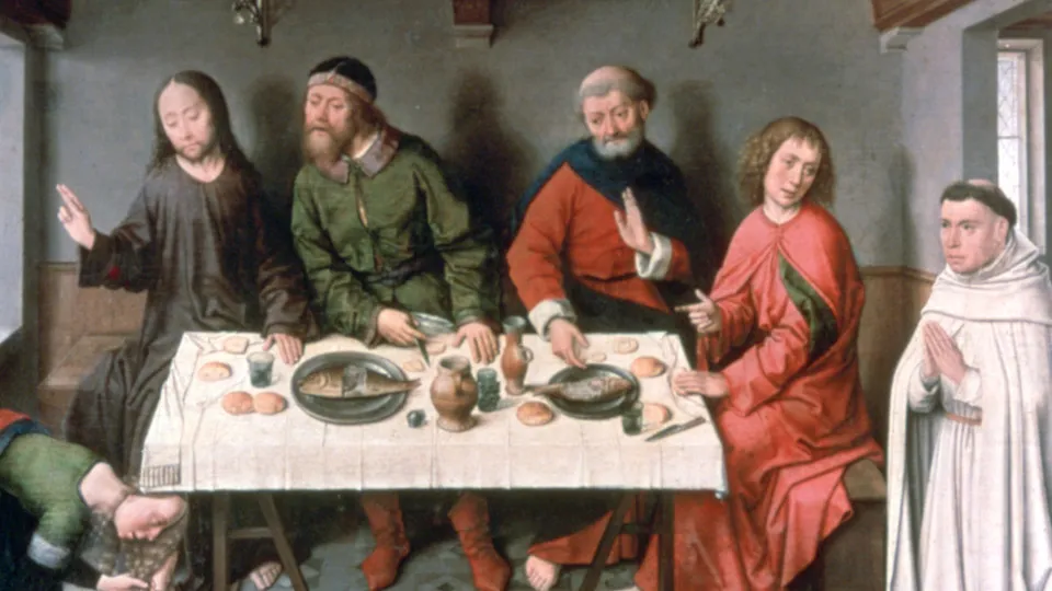 What did the average person eat in medieval Europe?