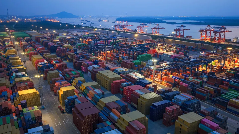 The top 30 container ports in the world