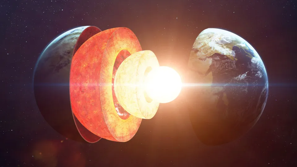 The changing shape of the Earth's inner core