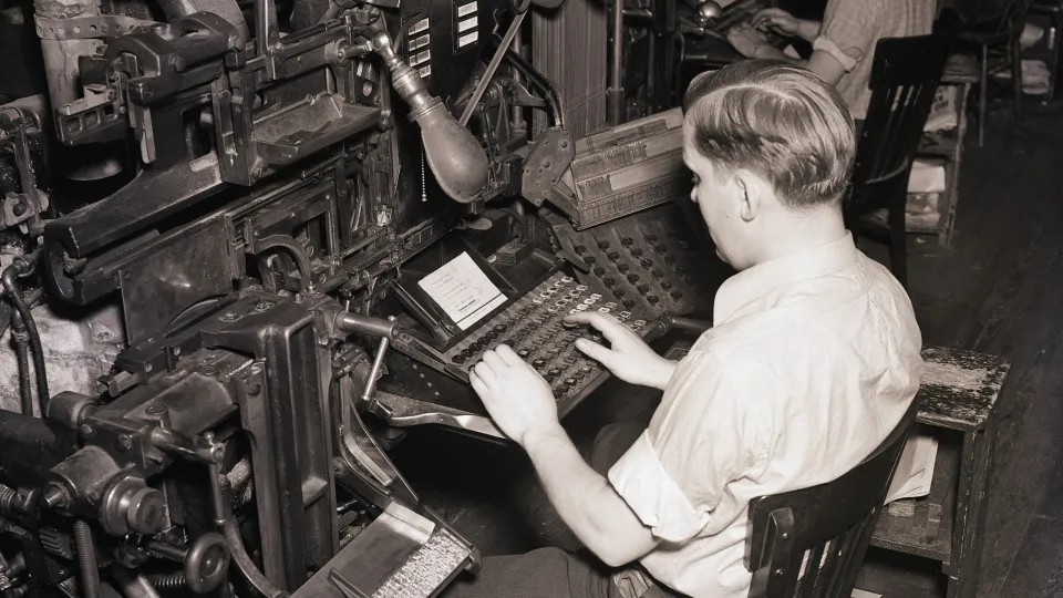 Back to the '50s: what was life like in the typing pool?