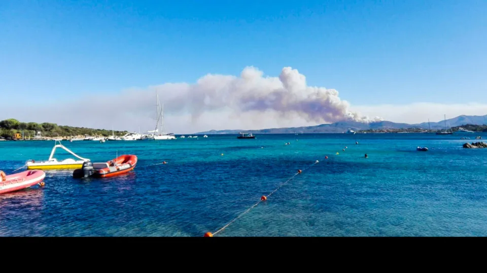 Infernos sweep Sardinia and Greek islands amid heatwave
