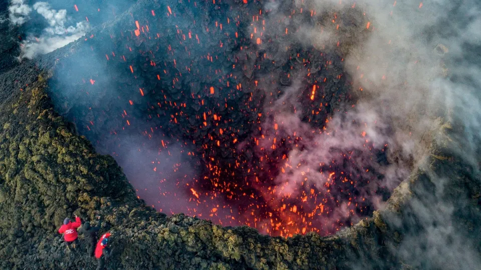 Eurasia's highest volcano erupts in Russia after major earthquake