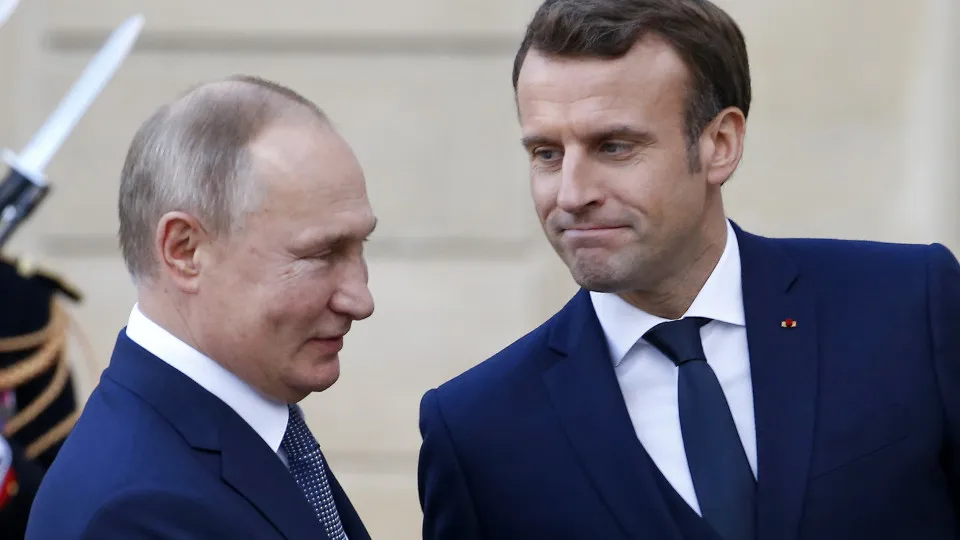 France's Macron calls Putin a 'predator' threatening Europe
