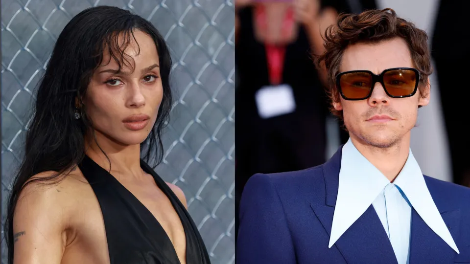 Zoë Kravitz and Harry Styles spark romance rumors after kiss in London