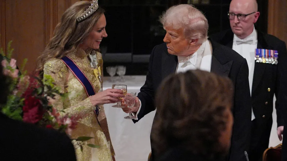 Kate Middleton dazzles with Princess Diana’s Lover’s Knot tiara