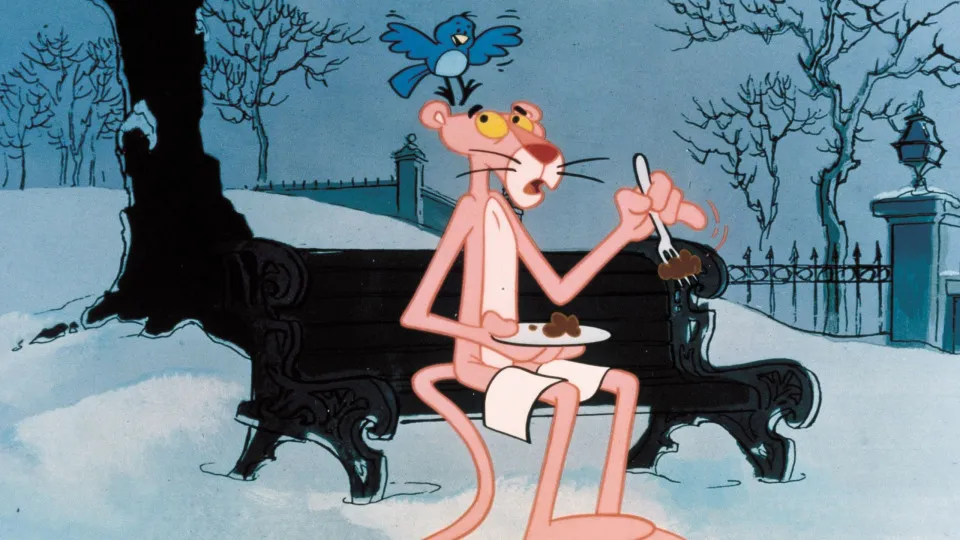 How did the Pink Panther pounce on cinema?