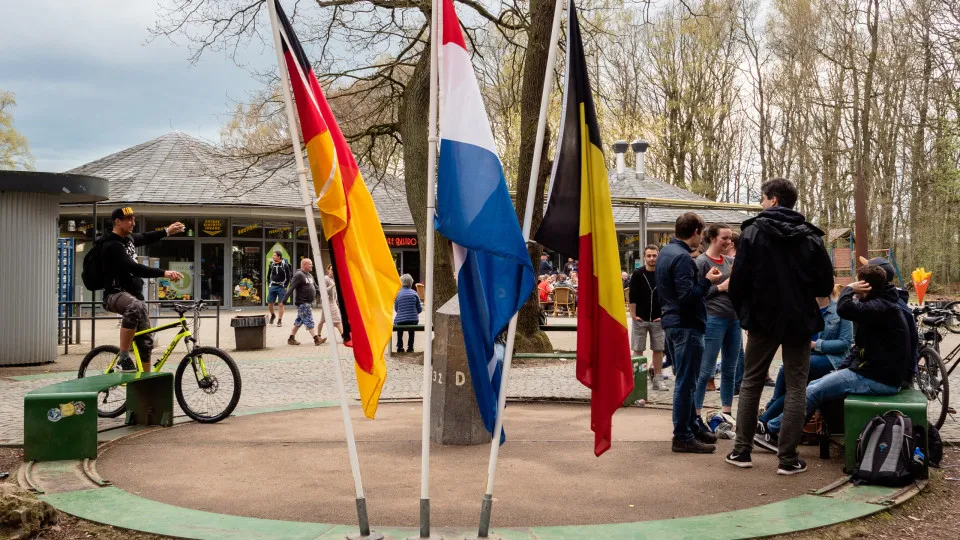 Places in Europe where three countries meet