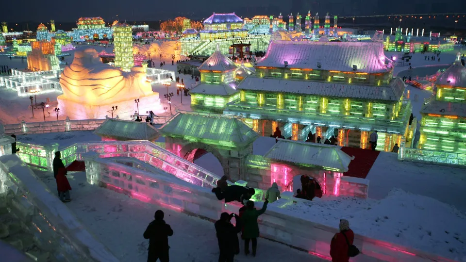In pictures: China's magnificent city of ice