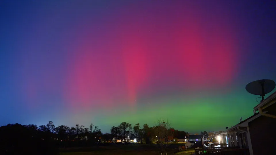 Northern lights illuminate skies across the US and the world
