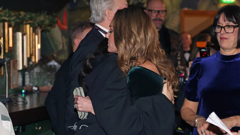 A justified royal rule break: Kate Middleton and Jessie J’s emotional embrace