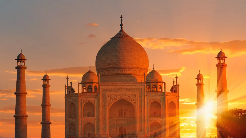 How did love build the Taj Mahal?