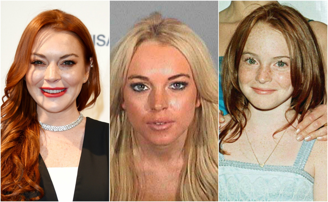 Lindsay Lohan: näyttelijän muodonmuutos 20 vuodessa!
