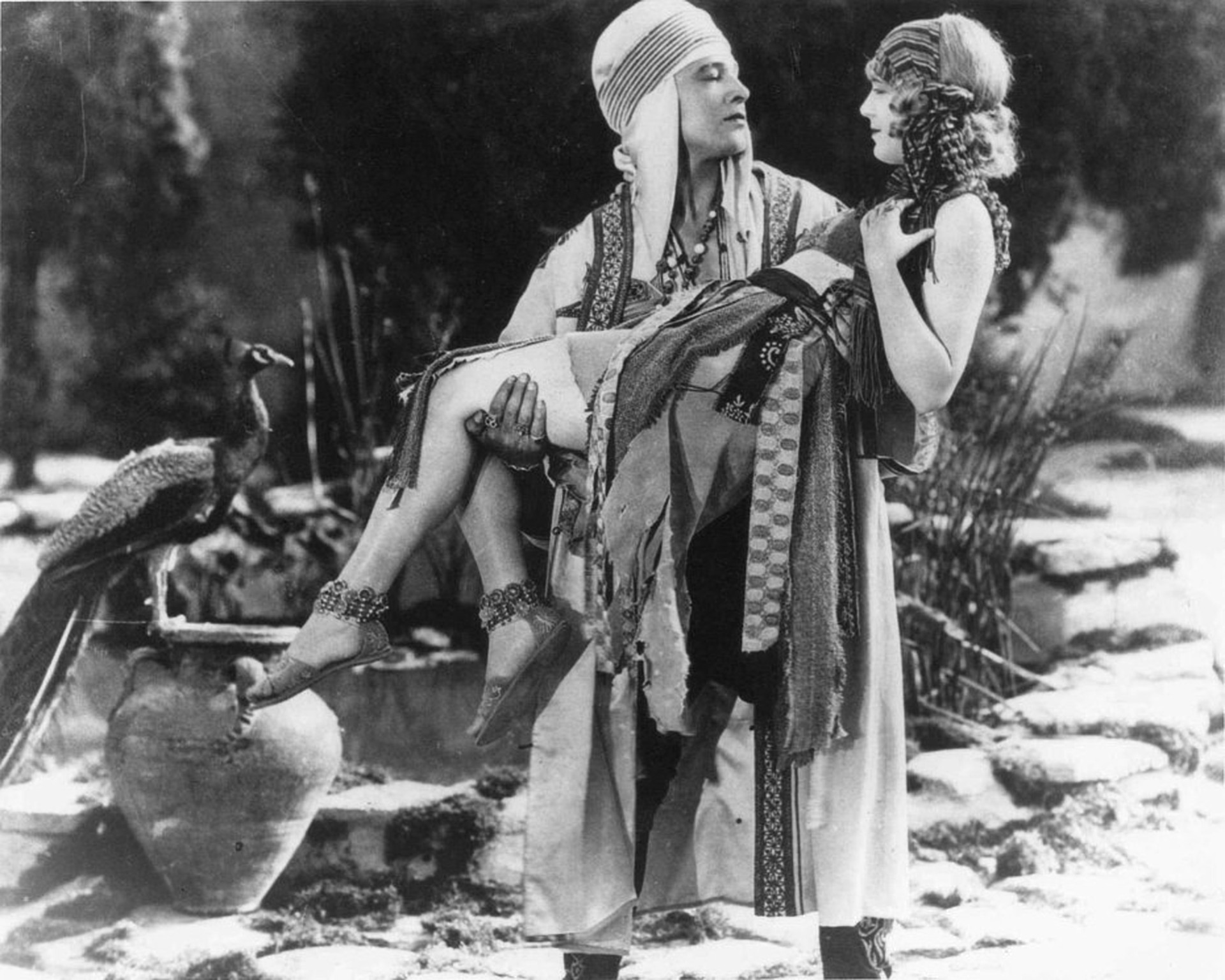Superstars of the silent film era